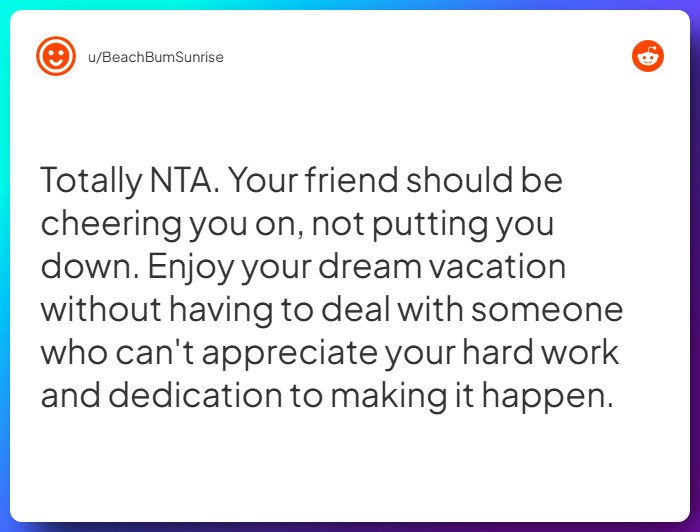 Comment from u/BeachBumSunrise