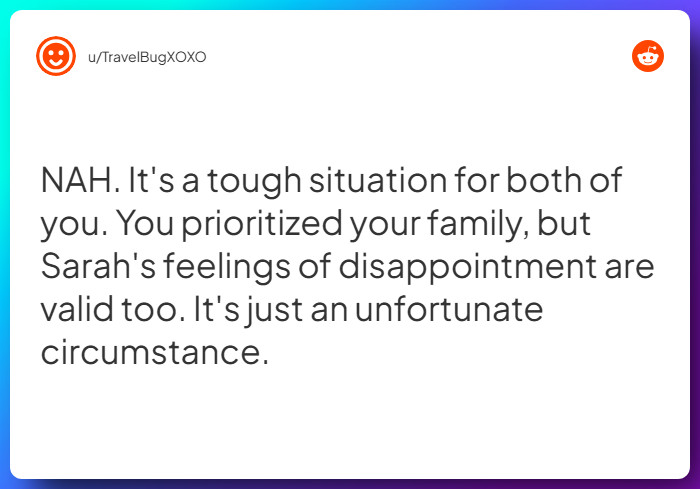 Comment from u/TravelBugXOXO