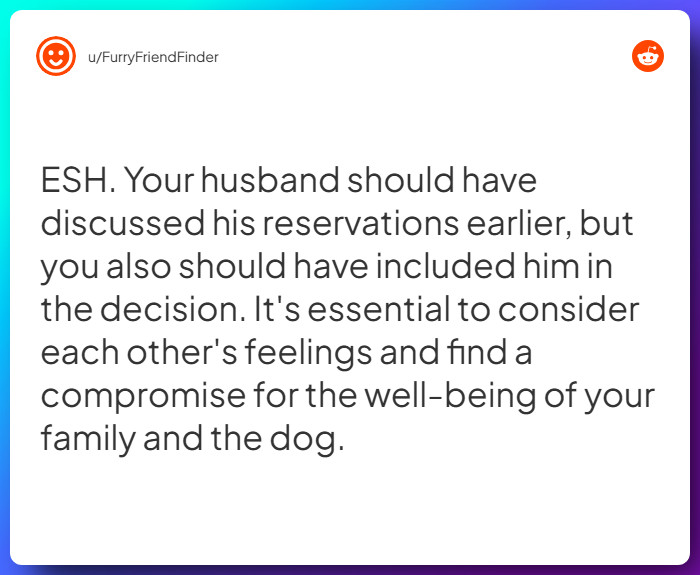 Comment from u/FurryFriendFinder