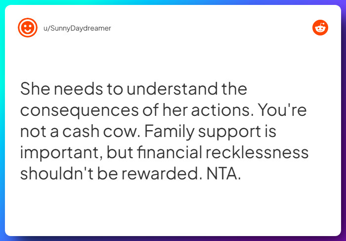 Comment from u/SunnyDaydreamer