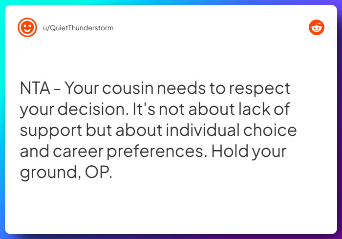 Comment from u/QuietThunderstorm