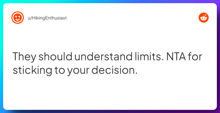 Comment from u/HikingEnthusiast