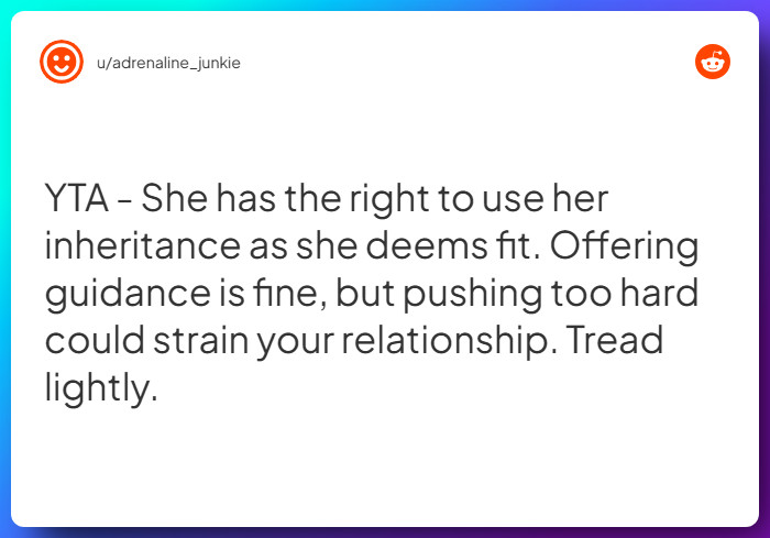 Comment from u/adrenaline_junkie