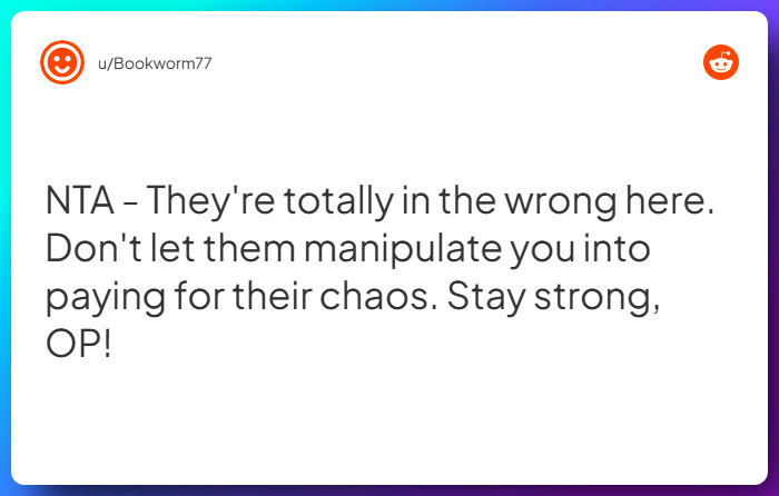 Comment from u/Bookworm77