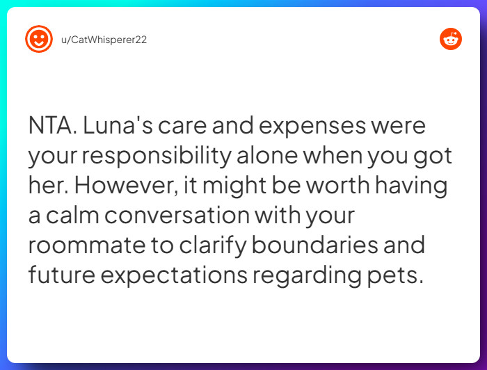 Comment from u/CatWhisperer22