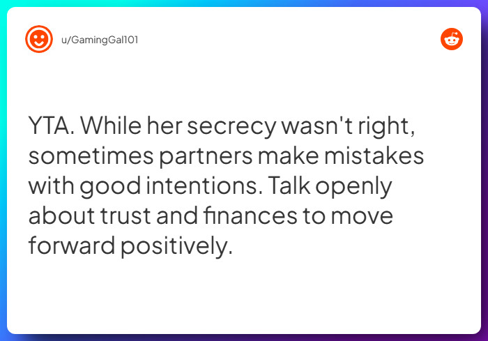 Comment from u/GamingGal101