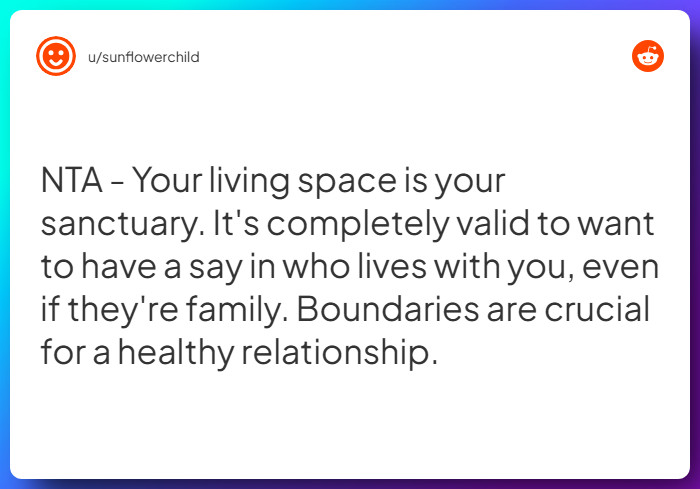 Comment from u/sunflowerchild