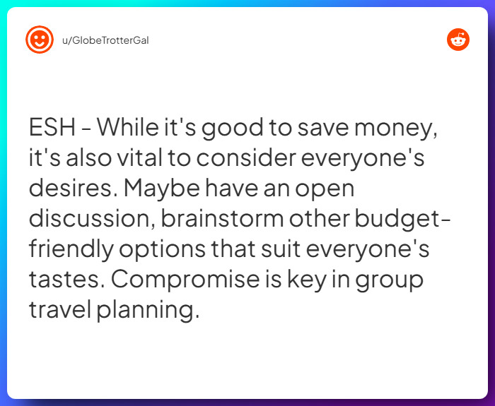 Comment from u/GlobeTrotterGal