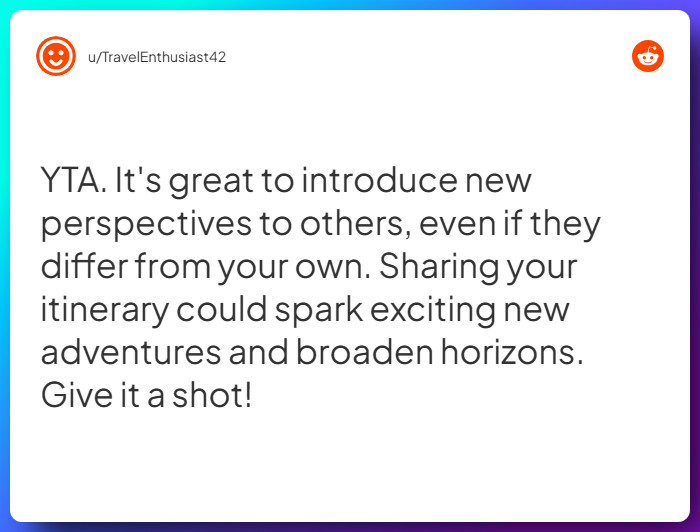 Comment from u/TravelEnthusiast42