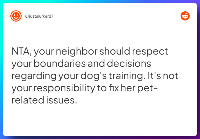 Comment from u/justalurker87