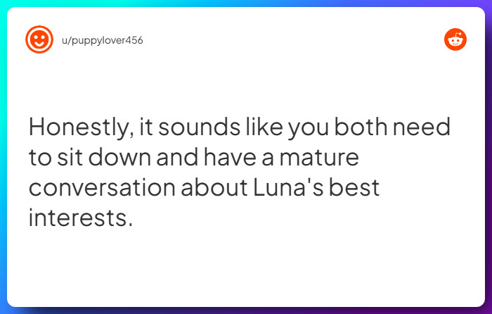 Comment from u/puppylover456