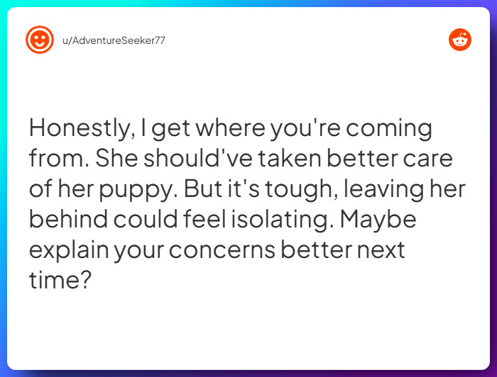 Comment from u/AdventureSeeker77