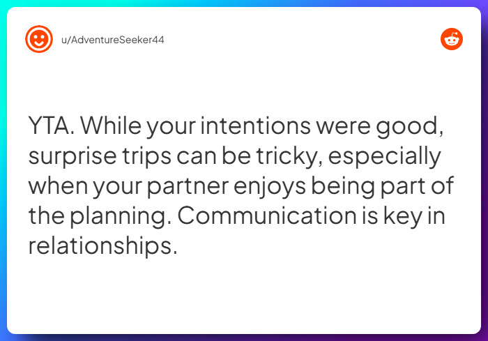 Comment from u/AdventureSeeker44