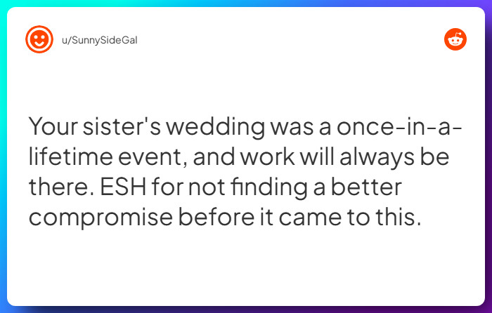 Comment from u/SunnySideGal