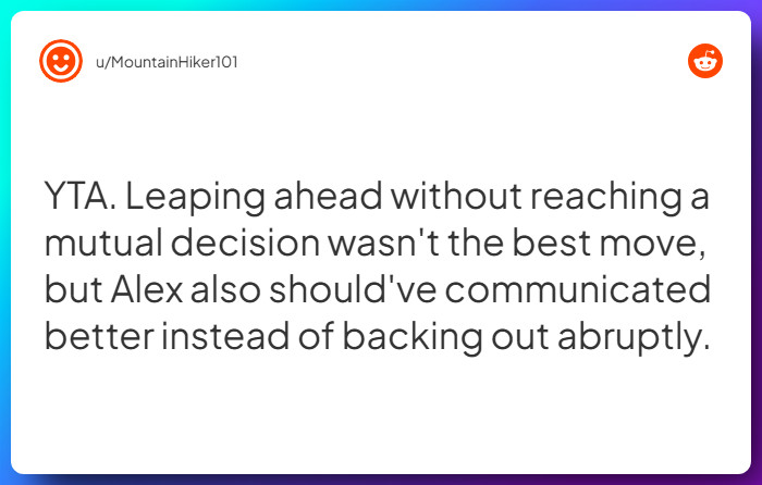 Comment from u/MountainHiker101