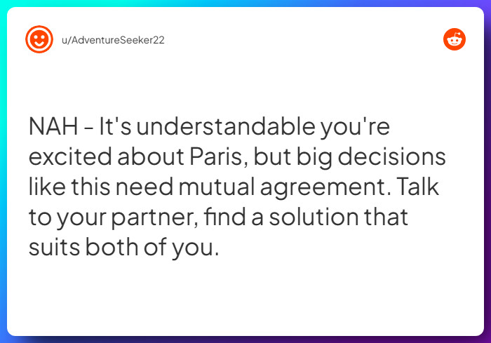 Comment from u/AdventureSeeker22