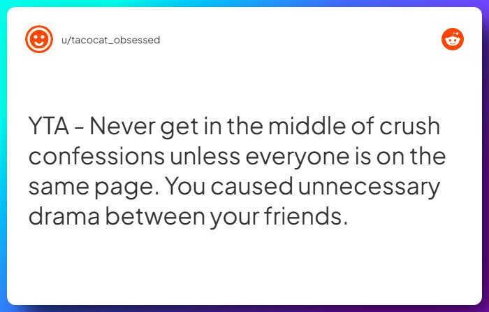 Comment from u/tacocat_obsessed