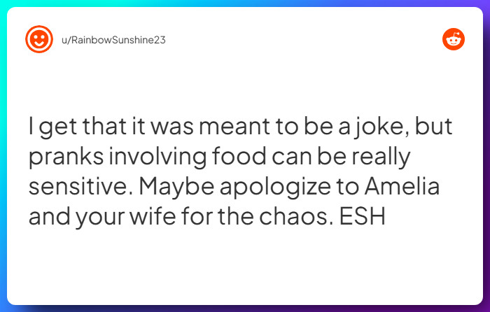 Comment from u/RainbowSunshine23