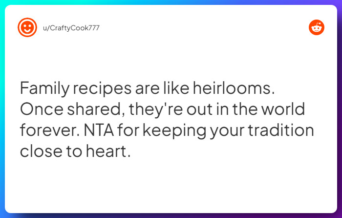 Comment from u/CraftyCook777