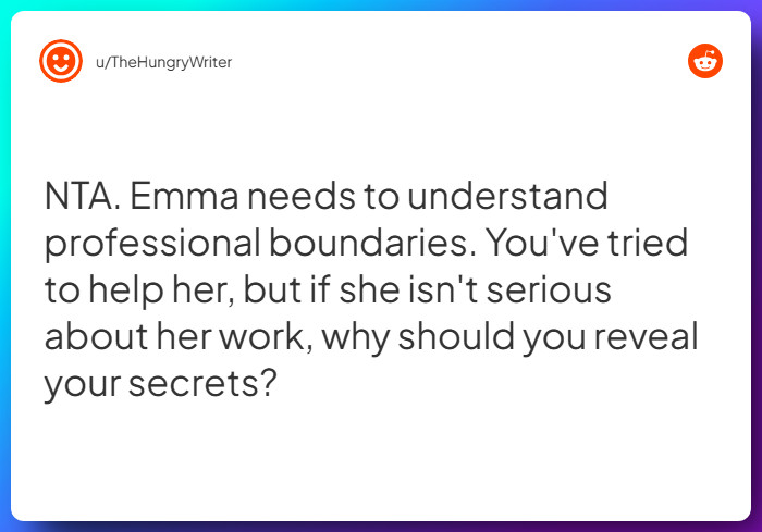 Comment from u/TheHungryWriter