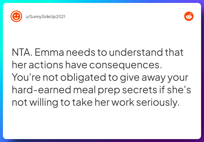 Comment from u/SunnySideUp2021