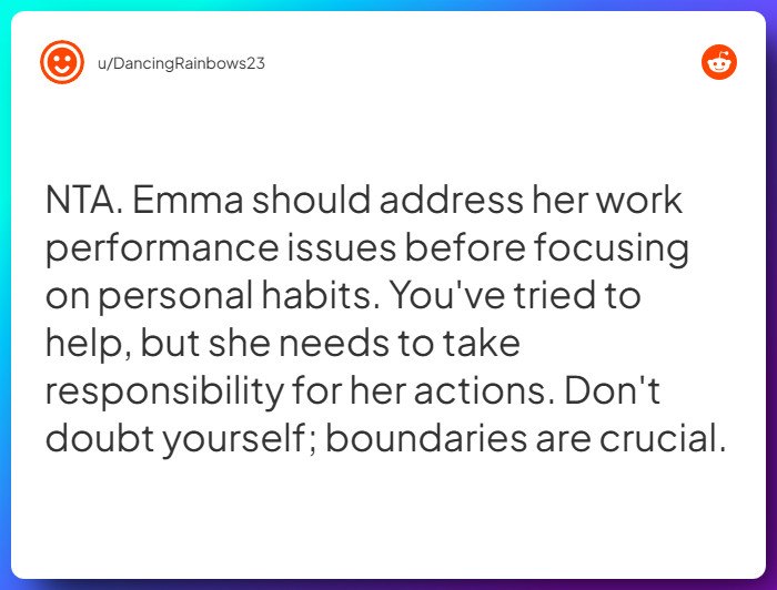 Comment from u/DancingRainbows23