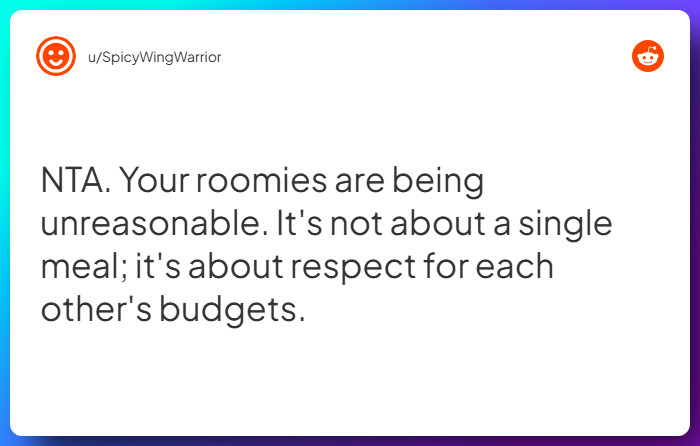 Comment from u/SpicyWingWarrior