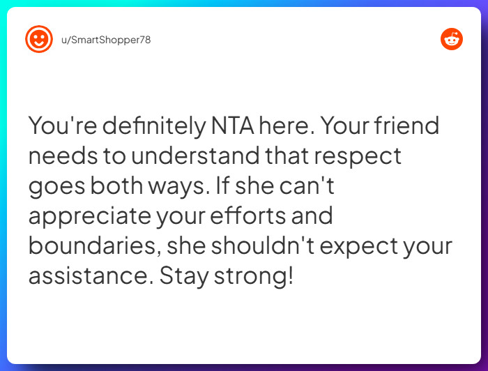 Comment from u/SmartShopper78