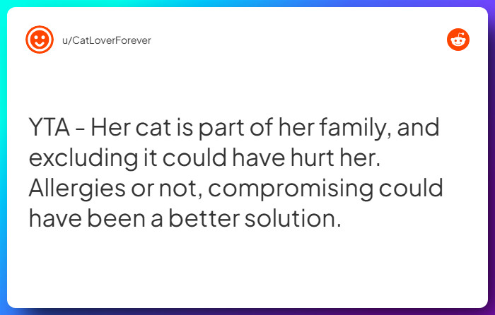 Comment from u/CatLoverForever