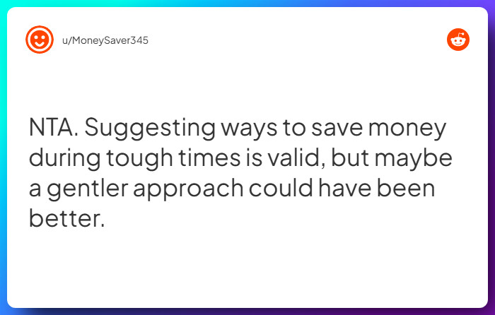 Comment from u/MoneySaver345