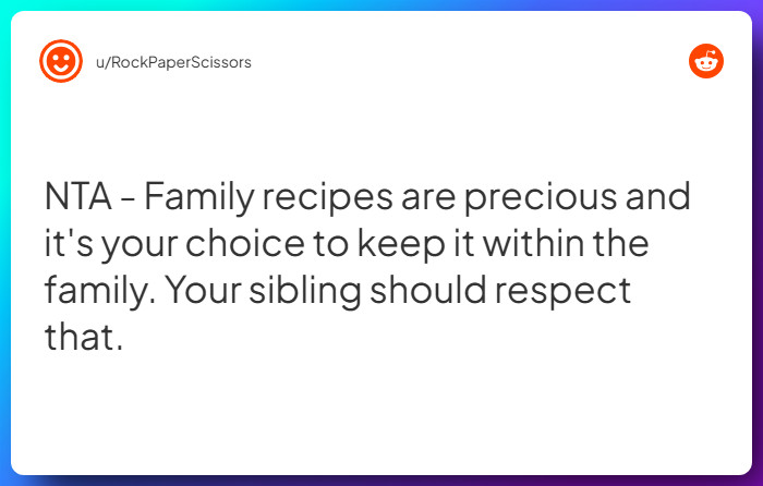 Comment from u/RockPaperScissors