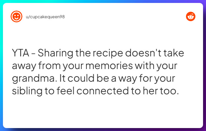 Comment from u/cupcakequeen98