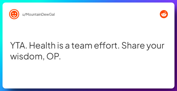 Comment from u/MountainDewGal