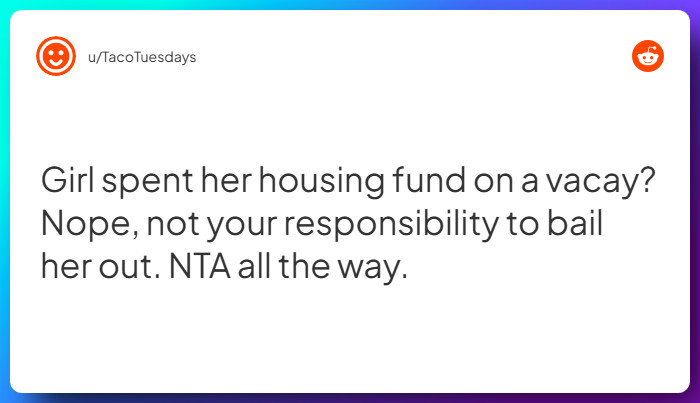 Comment from u/TacoTuesdays