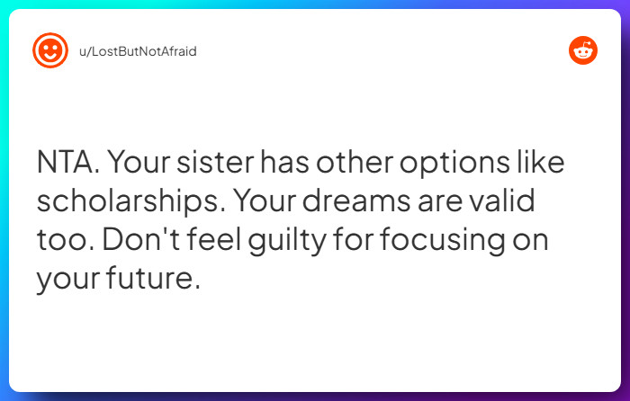 Comment from u/LostButNotAfraid