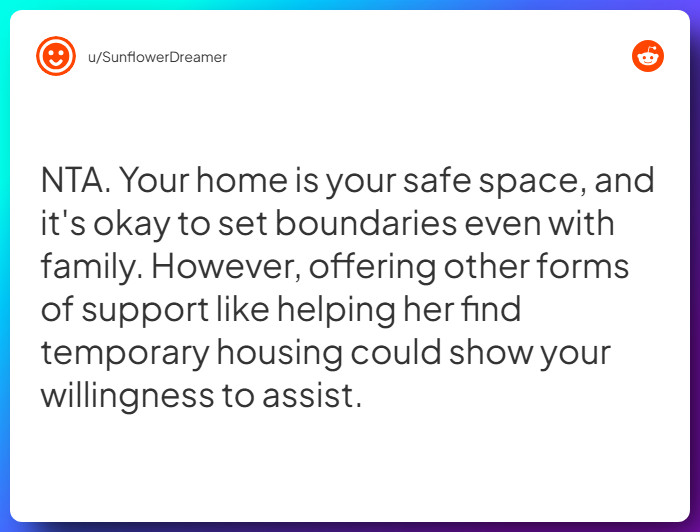 Comment from u/SunflowerDreamer