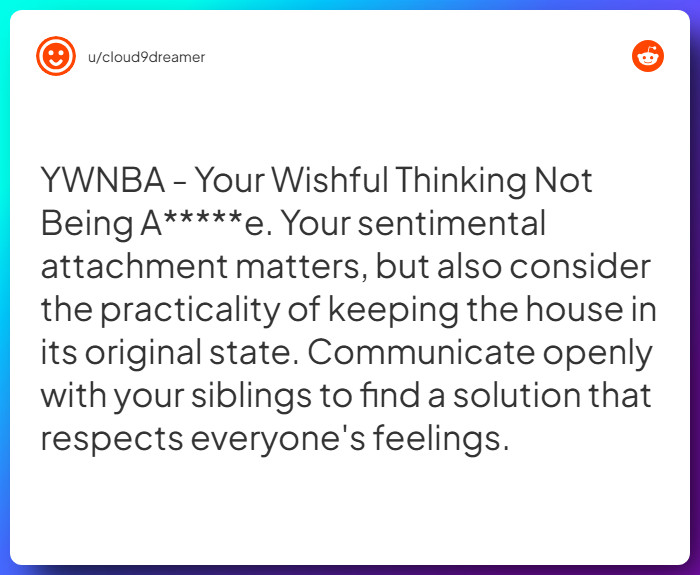 Comment from u/cloud9dreamer