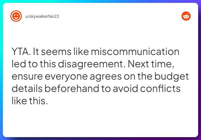 Comment from u/skywalkerfan23