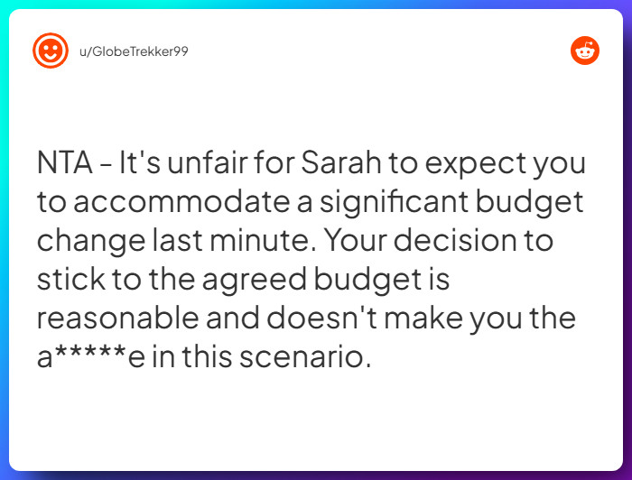 Comment from u/GlobeTrekker99