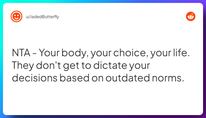 Comment from u/JadedButterfly