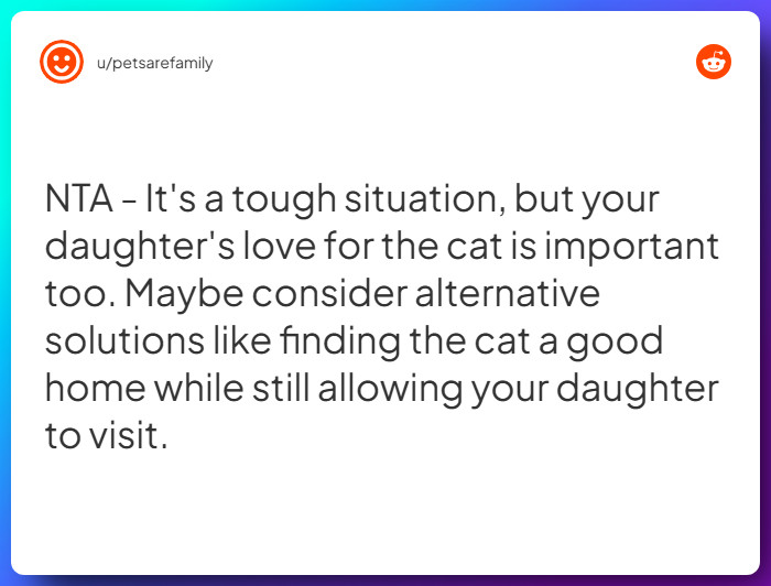 Comment from u/petsarefamily