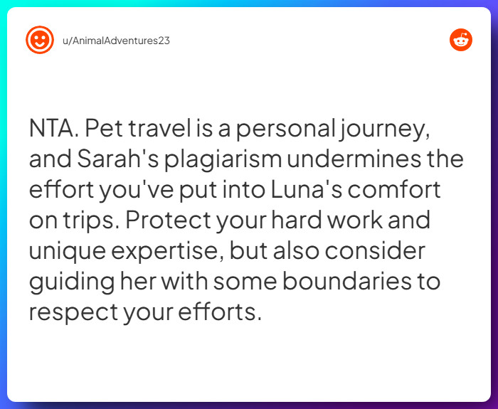 Comment from u/AnimalAdventures23