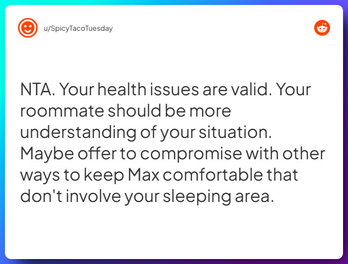 Comment from u/SpicyTacoTuesday