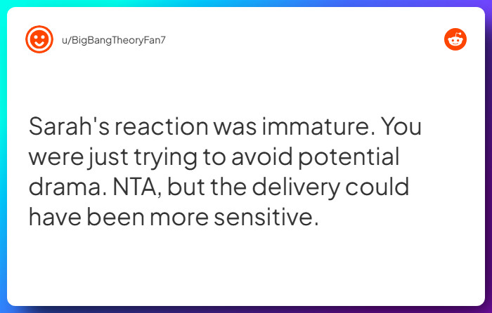 Comment from u/BigBangTheoryFan7