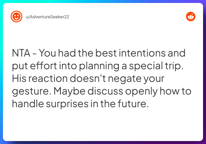 Comment from u/AdventureSeeker22