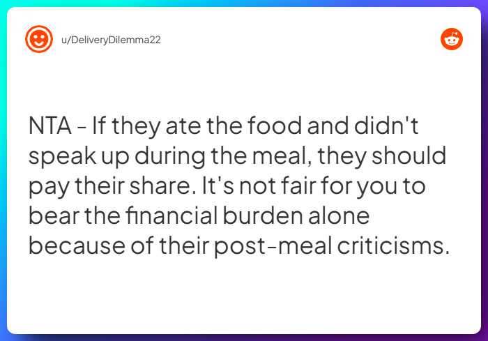 Comment from u/DeliveryDilemma22