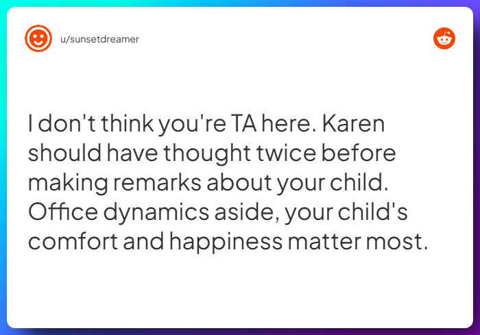 Comment from u/sunsetdreamer