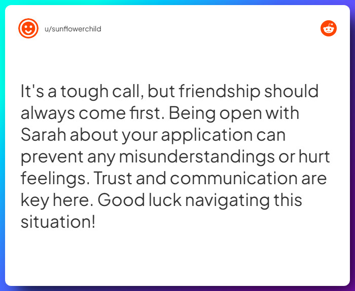 Comment from u/sunflowerchild