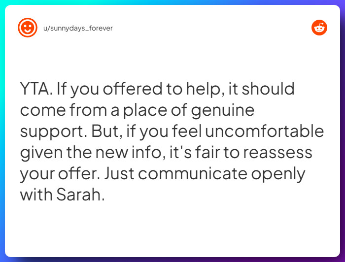 Comment from u/sunnydays_forever