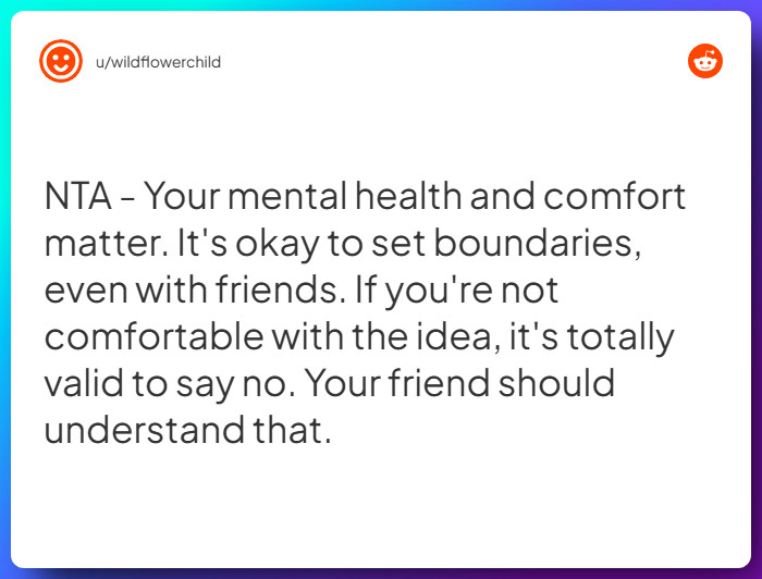 Comment from u/wildflowerchild